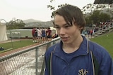 Tasmanian schoolboy sprinter Jack Hale.
