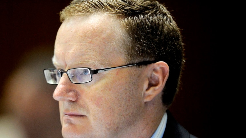 Dr Philip Lowe listens during a House of Representatives economics committee hearing in Canberra in 2010.