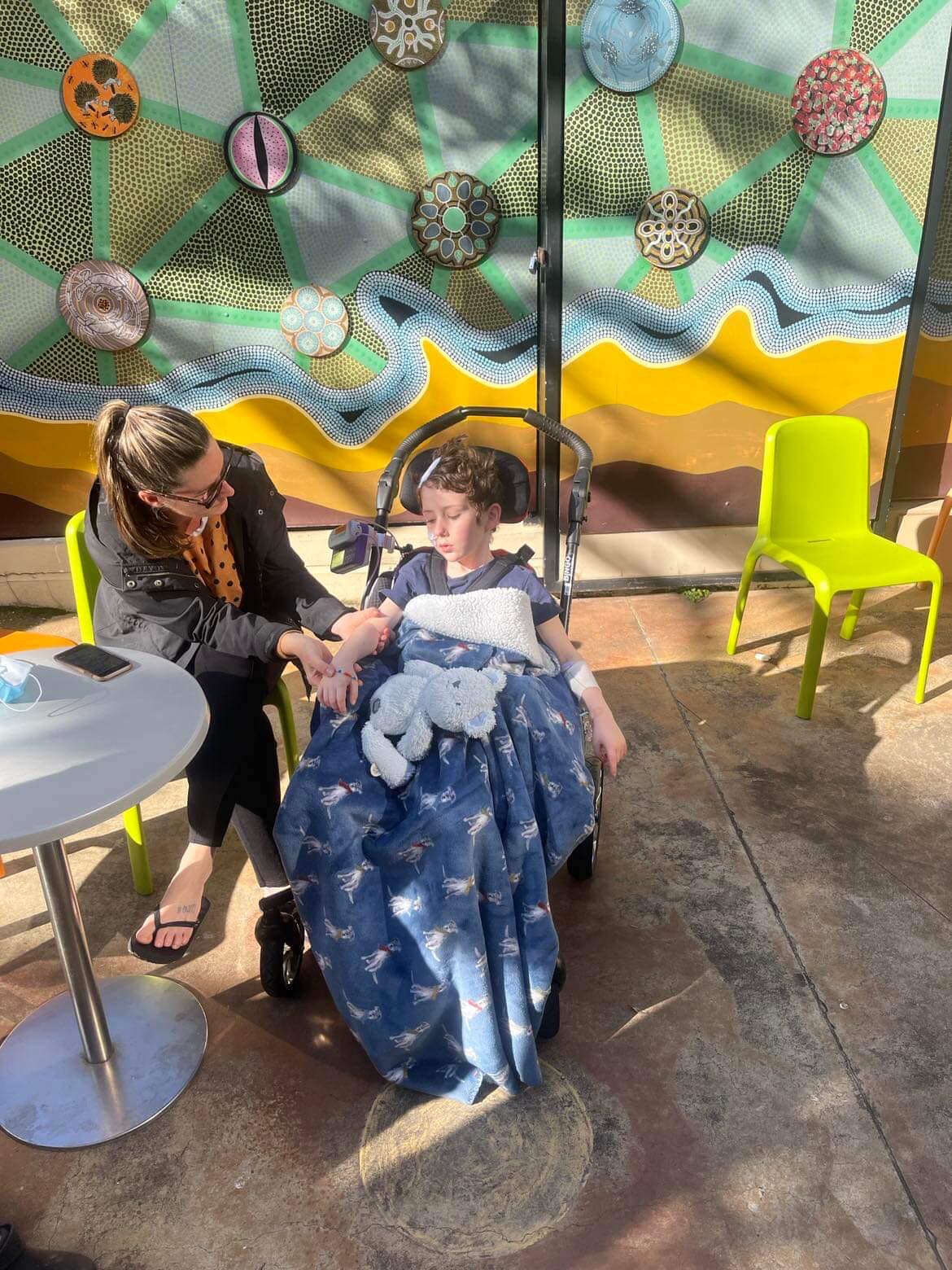 Spencer's battle with inoperable brain cancer has left his parents