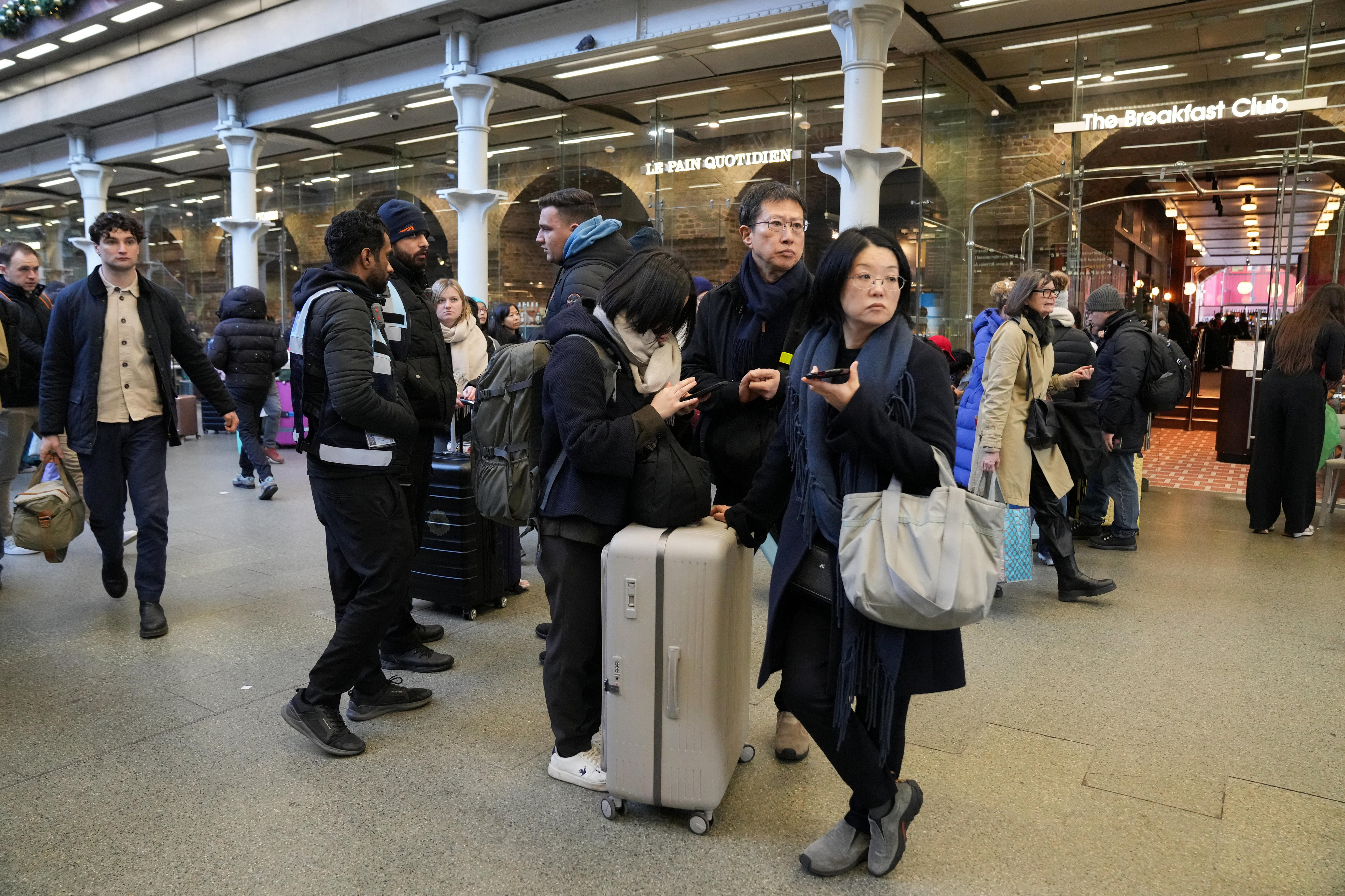 Eurostar cancellations wreck havoc on winter travel, New Year's Eve celebrations
