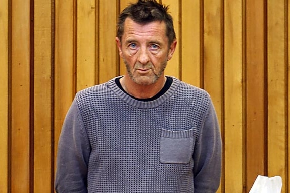 Phil Rudd in court