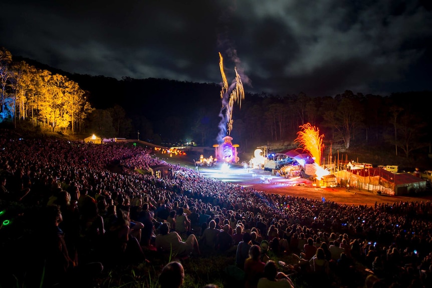 Woodford Folk Festival crowds