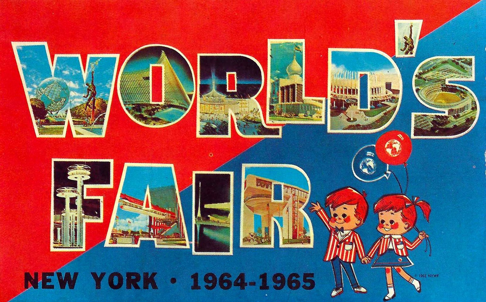 A postcard from New York&#x27;s World Fair in 1964.