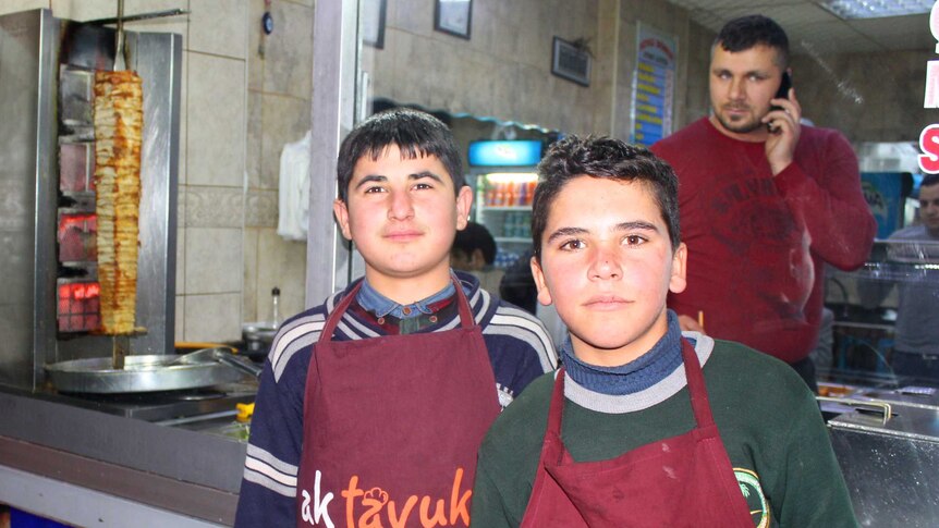Syrian cousins both named Mohammed in Gaziantep, Turkey