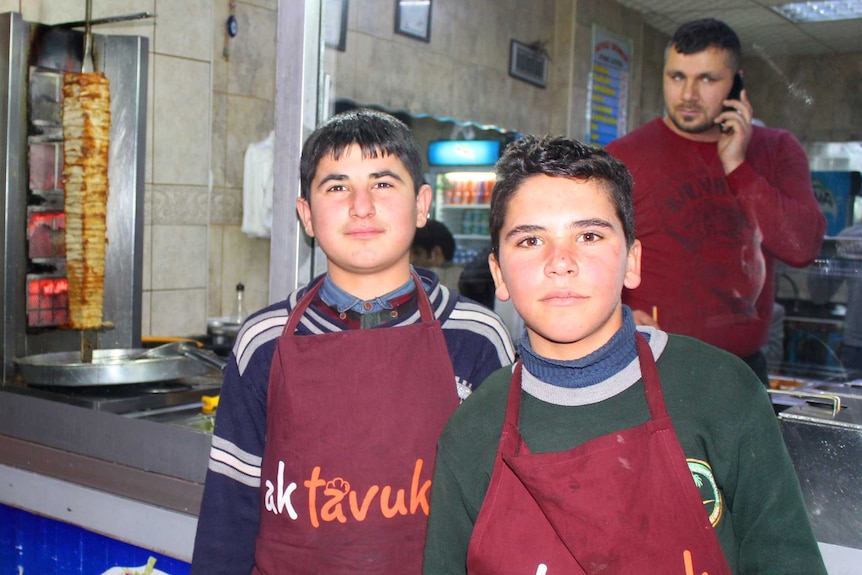 Syrian cousins both named Mohammed in Gaziantep, Turkey