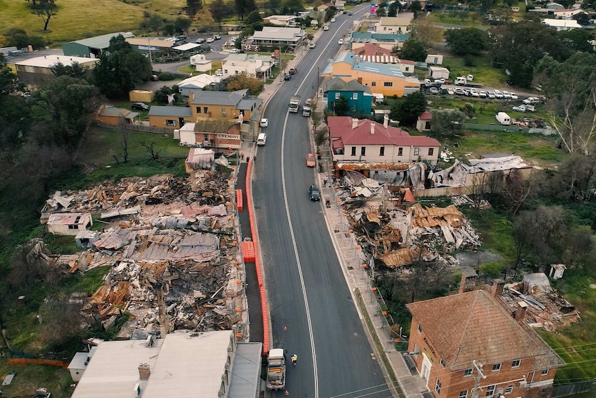 Main street of Cobargo