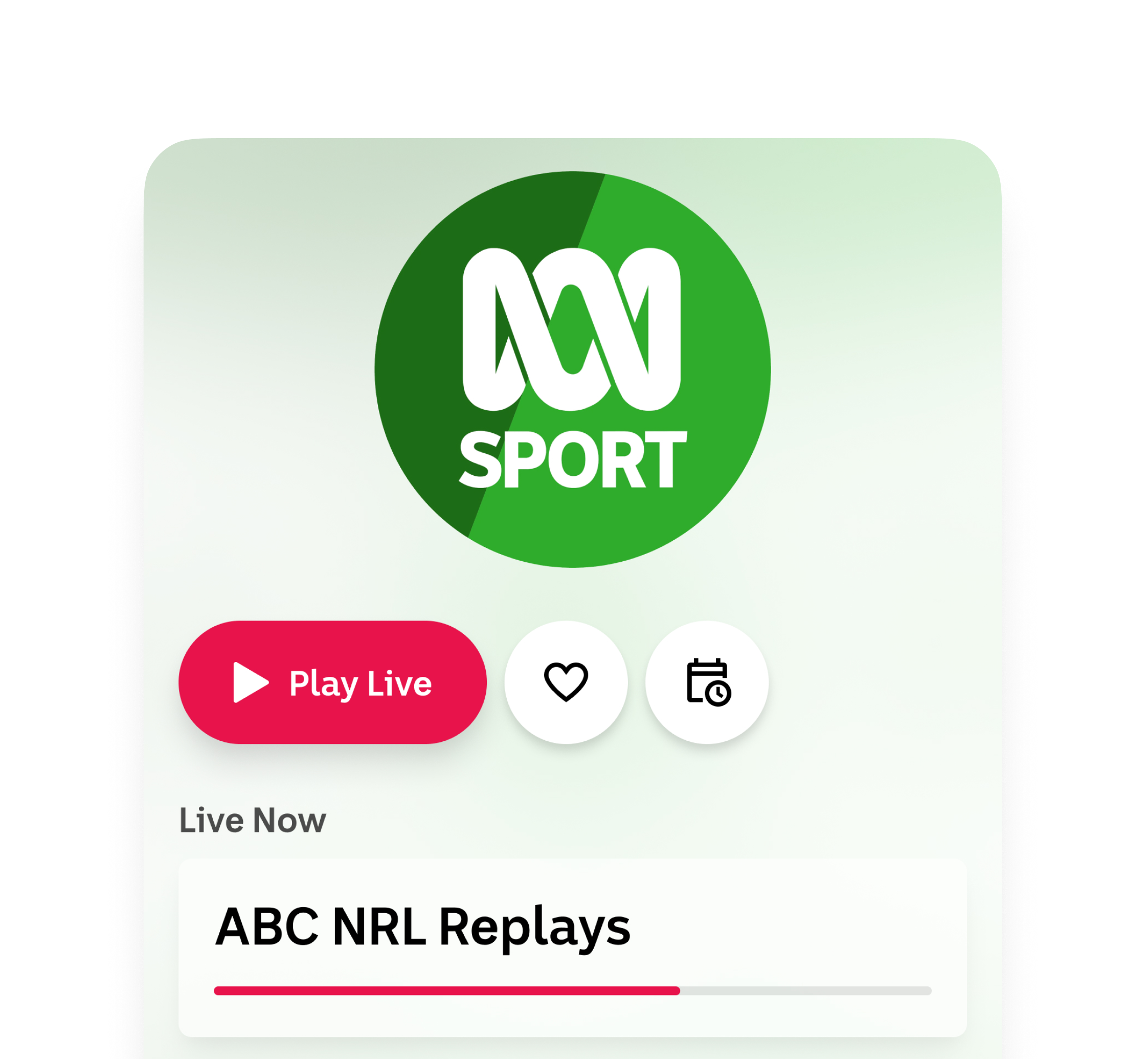Schedule - ABC listen
