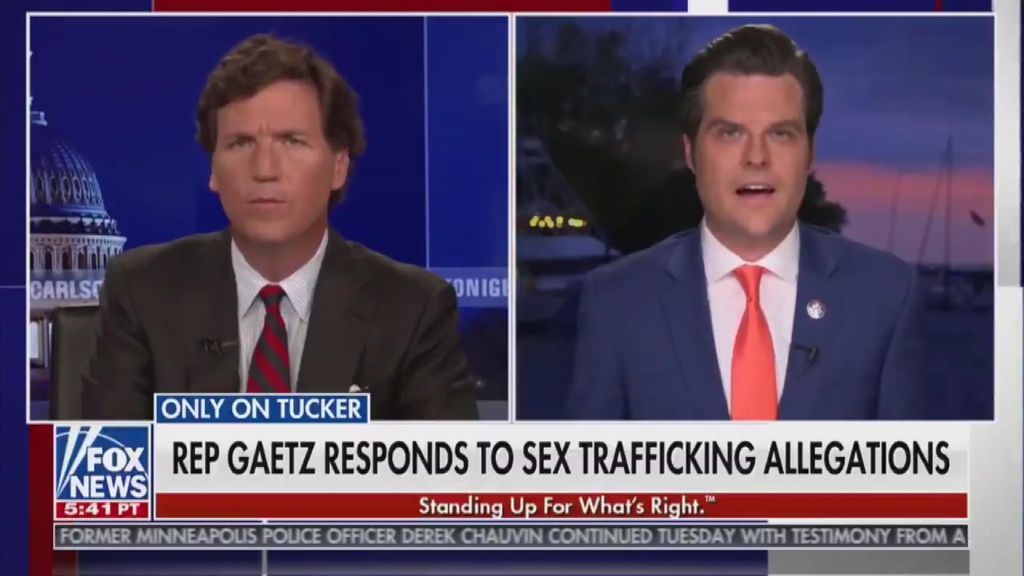 Matt Gaetz Says Underage Sex Allegations Part Of 'extortion' Attempt ...