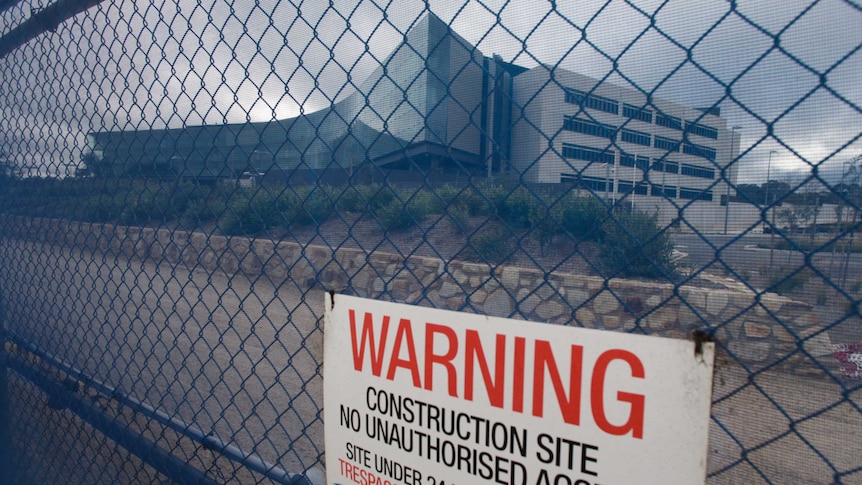 Outside view of the new ASIO headquarters in Canberra.