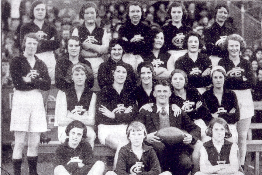The 1933 Carlton women's team