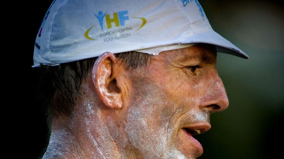 Ironman Abbott nears the finish line