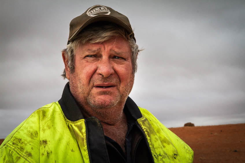 Pooncarie sheep farmer Phil Wakefield