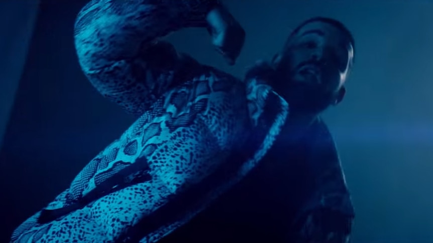 A still of Drake from his 2018 music video 'Nice For What'