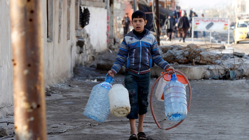 Residents struggle in liberated areas of west Mosul