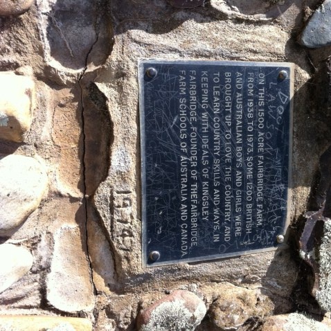 Fairbridge monument at Molong