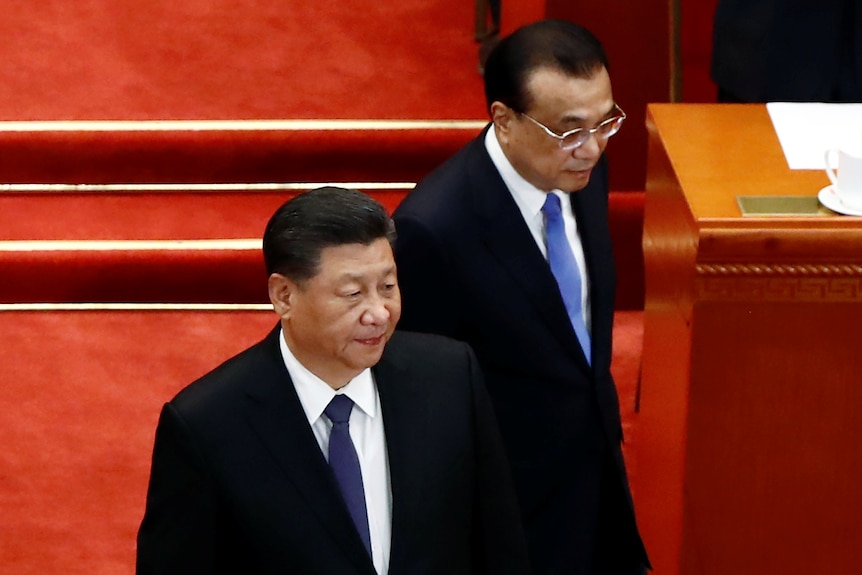 Chinese President Xi Jinping and Premier Li Keqiang
