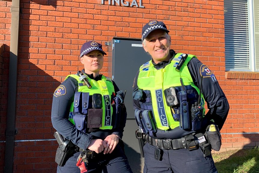 Police officers making history in Tasmania's rural Fingal valley — the ...