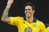 Mitchell Johnson will return to Brisbane after signing for Big Bash outfit the Heat