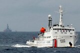A Chinese Coast Guard vessel