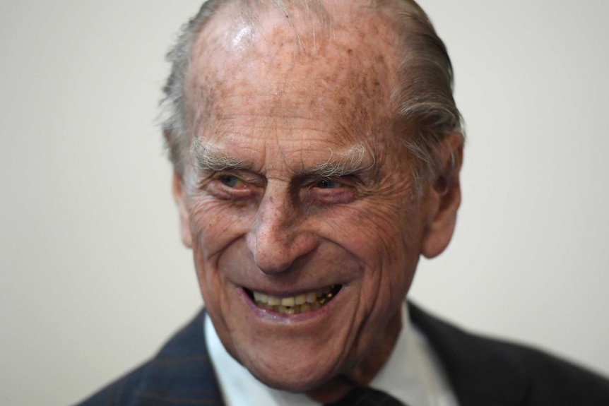 Britain's Prince Philip tours the Brompton bicycle factory in London, Britain