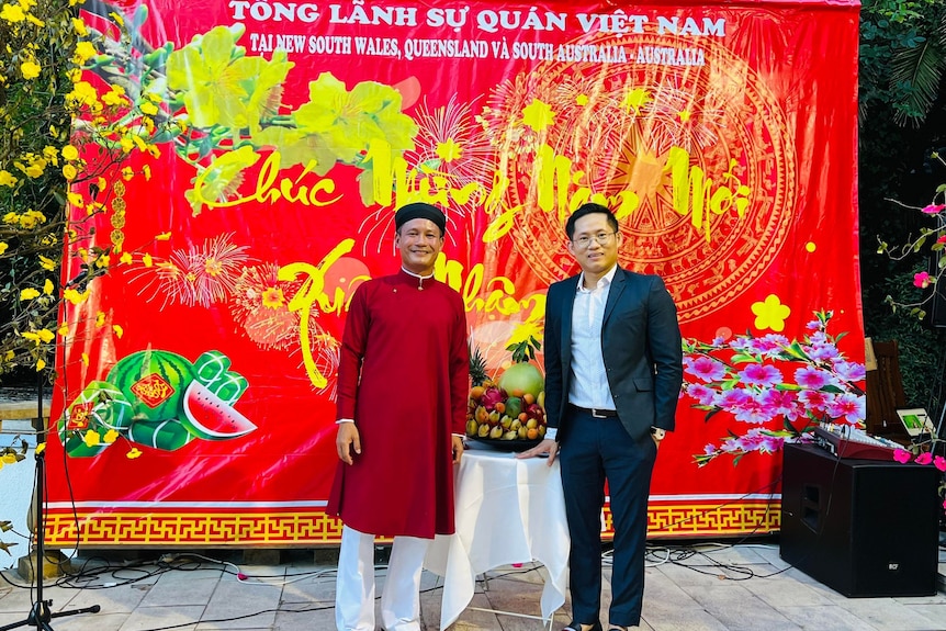 Binh Nguyen celebrating Tet in Australia (Jan 2022)