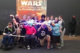 The Sons of Obiwan Lightsaber Academy offers everyone the chance to battle with lightsabers.
