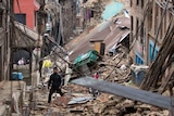 Earthquake damage in Nepal