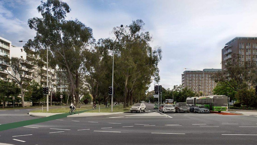 Canberra Liberals plan for Northbourne Avenue.