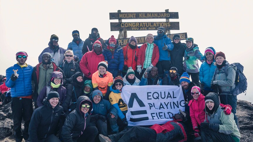 EPF trek reaches the top of Mount Kilimanjaro
