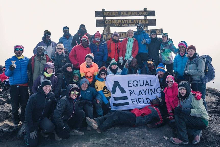 EPF trek reaches the top of Mount Kilimanjaro