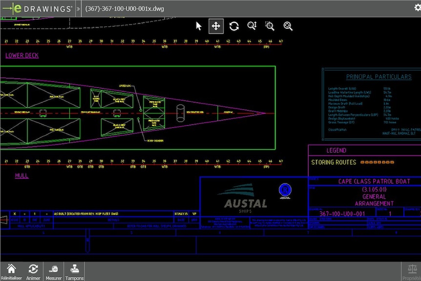 Cape Class patrol boat plan