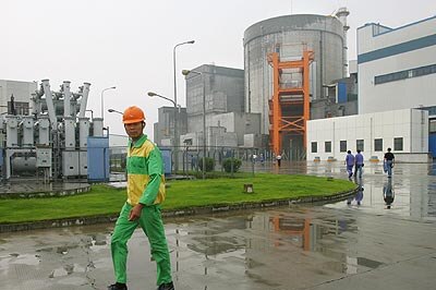 Qinshan nuclear power plant, Hangzhou in south-east China