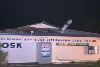 Missing roof Aldinga surf club
