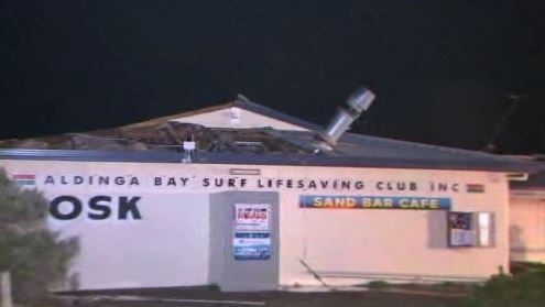Missing roof Aldinga surf club