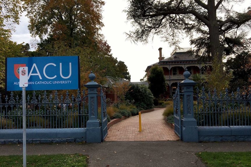 The Australian Catholic University Ballarat campus.