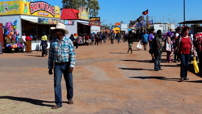 Crowds at the Tennant Creek Show