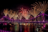 Fireworks at 2021 Riverfire