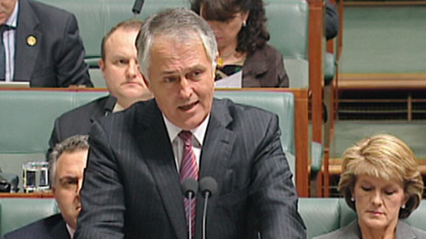 'Wrong focus' ... Opposition Leader Malcolm Turnbull