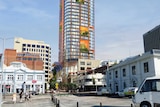 Artist's impression of proposed hotel development in Hobart.
