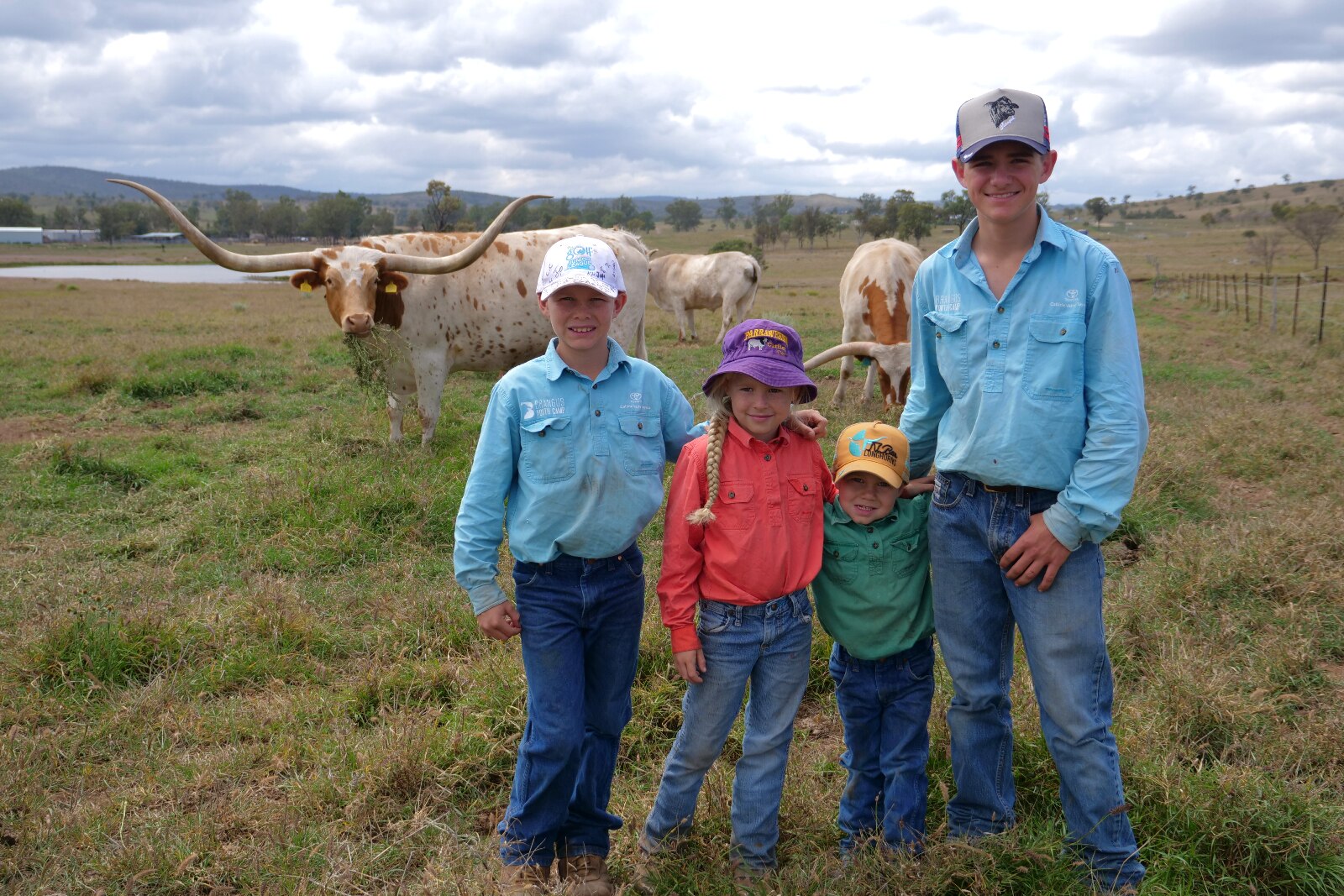 Central Queensland cattle handler, 4, knows his way around Texas