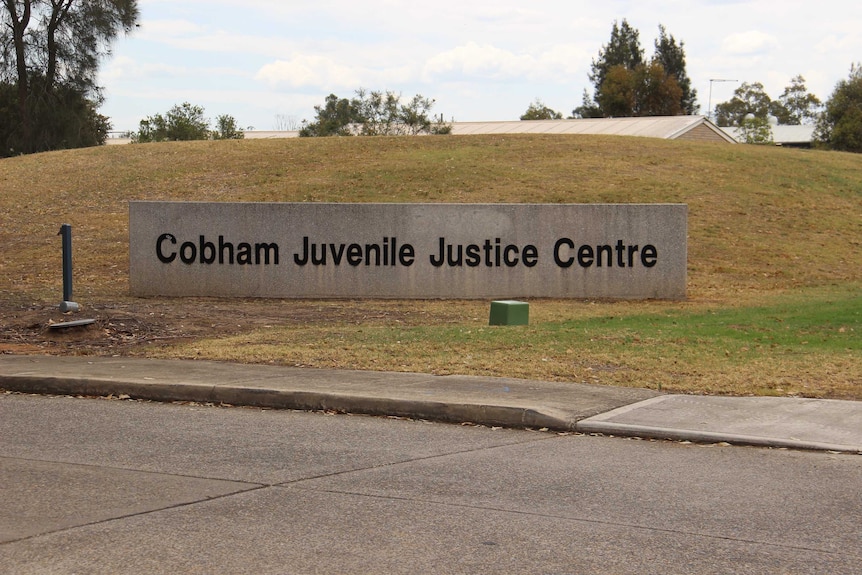 Cobham Juvenile Justice Centre sign