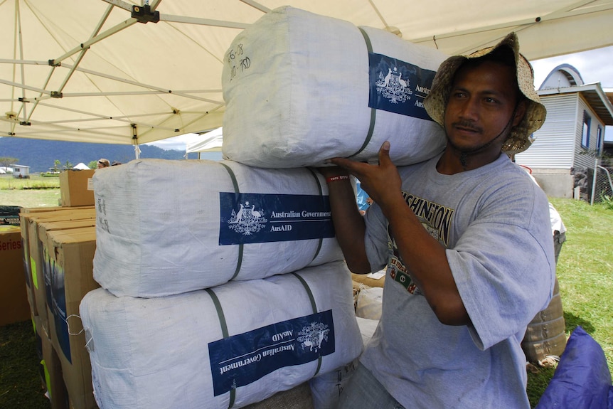 The Coalition Government says foreign aid is about "economic diplomacy", not poverty reduction.