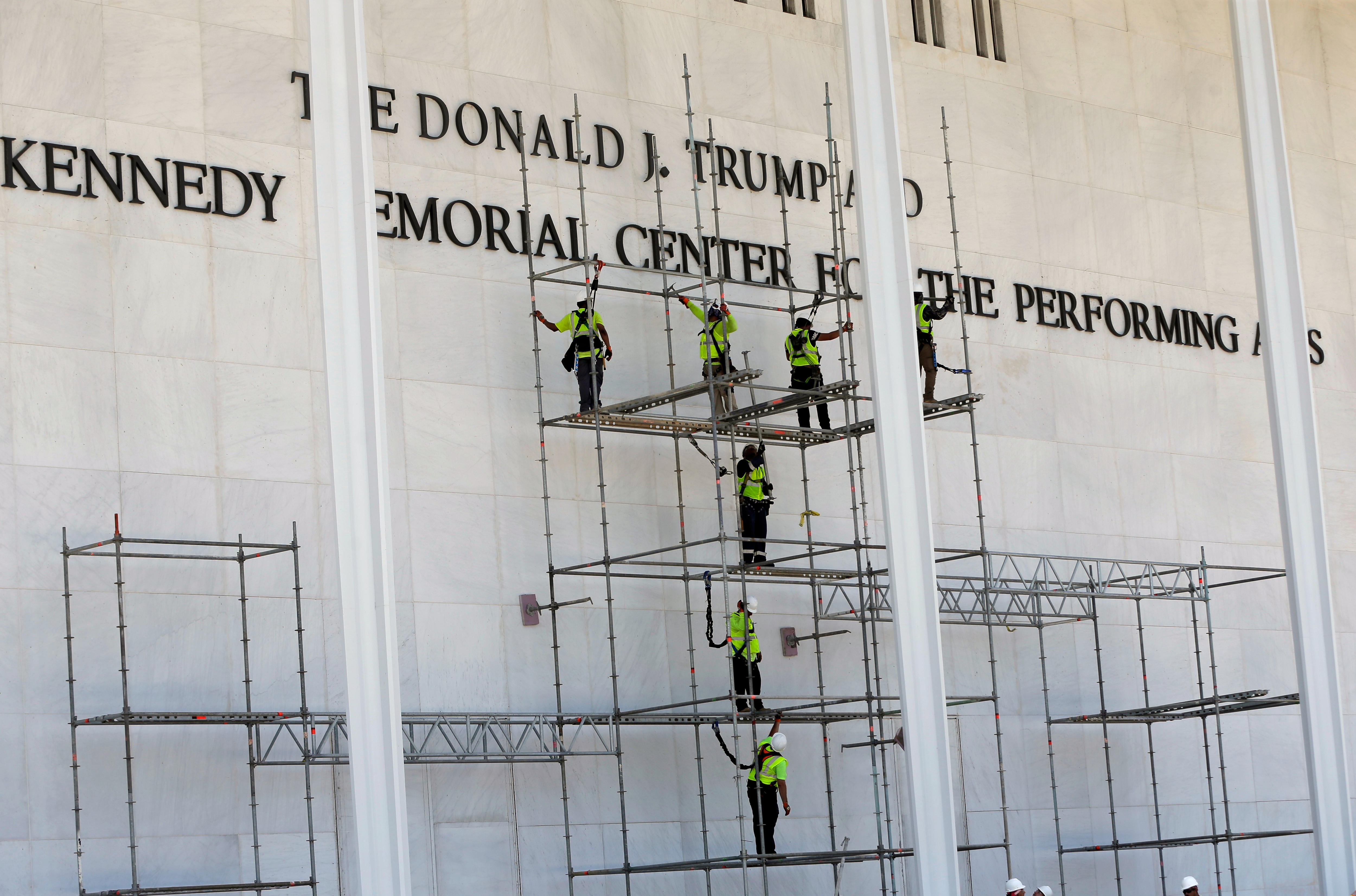 Trump's name set to be stripped from Kennedy Center as appeal fails