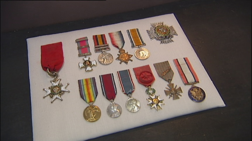 The medals of Legacy founder Major General Sir John Gellibrand