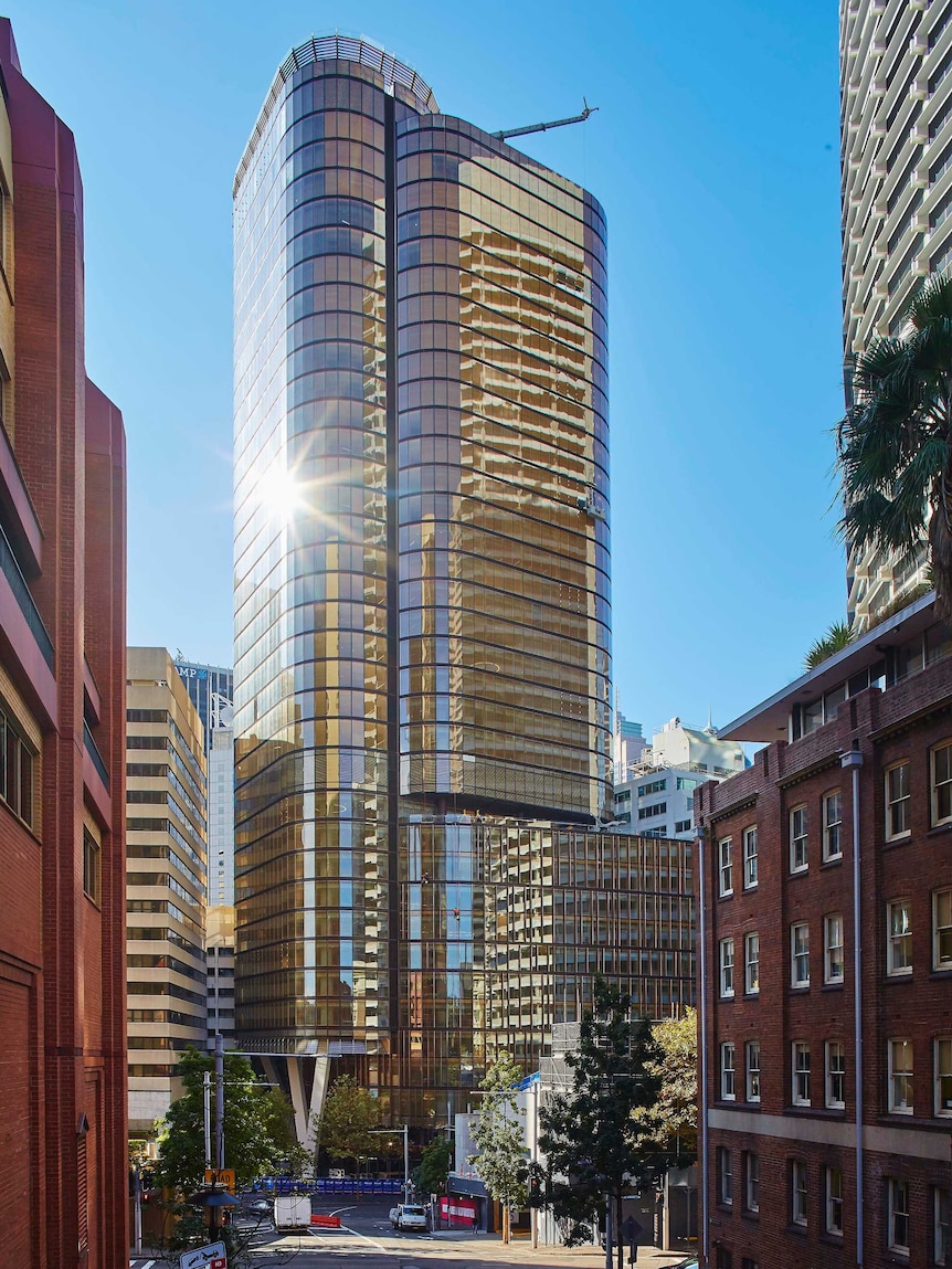 200 George St is the first 100 per cent LED lit building in Sydney.