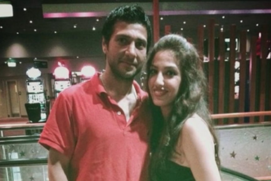 Leila Alavi (right) was allegedly stabbed to death by her estranged husband Mokhtar Hosseiniamraei in  January 2015.
