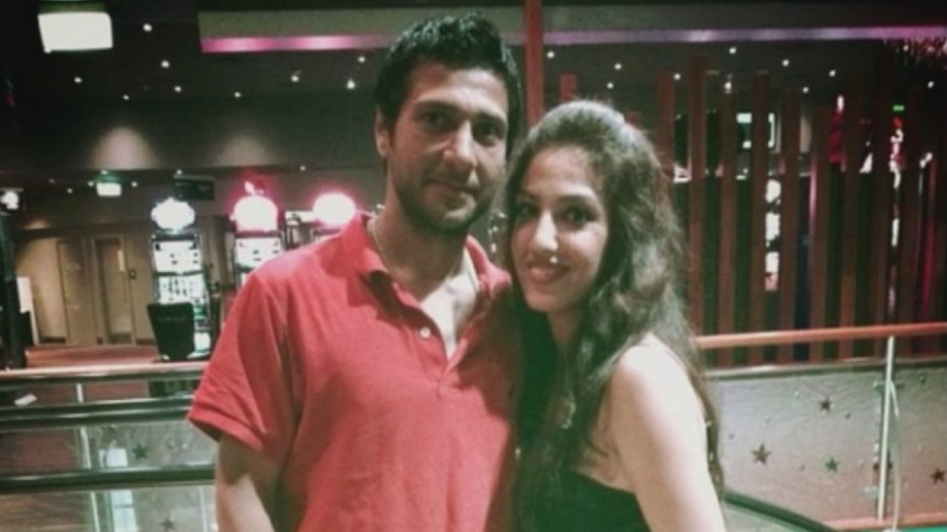 Leila Alavi (right) was allegedly stabbed to death by her estranged husband Mokhtar Hosseiniamraei in  January 2015.