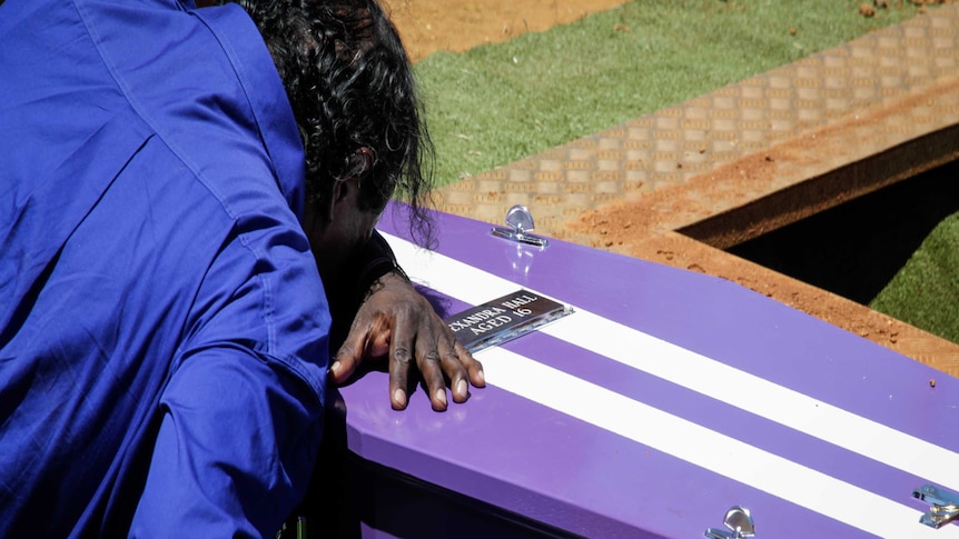 The Halls Creek community mourn for a the loss of a young life.