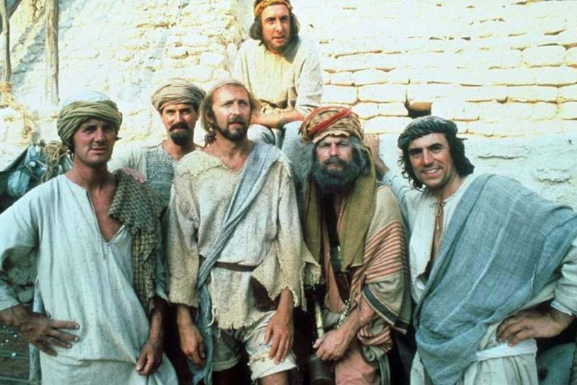 The cast of Monty Python's the Life of Brian