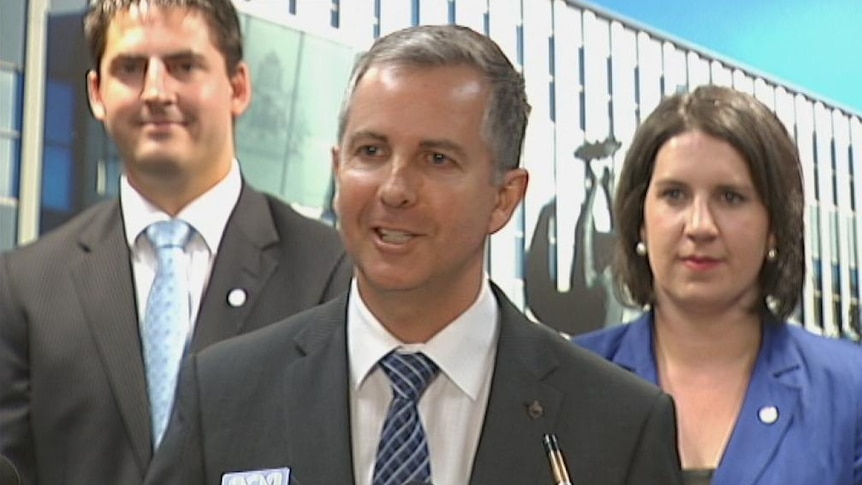 Jeremy Hanson has been elected leader of the Canberra Liberals.